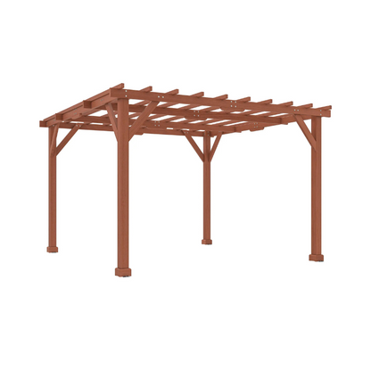 Outsunny 3.3 x 3.3 m Wooden Pergola Kit