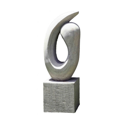 Modern Art Sculpture & Plinth