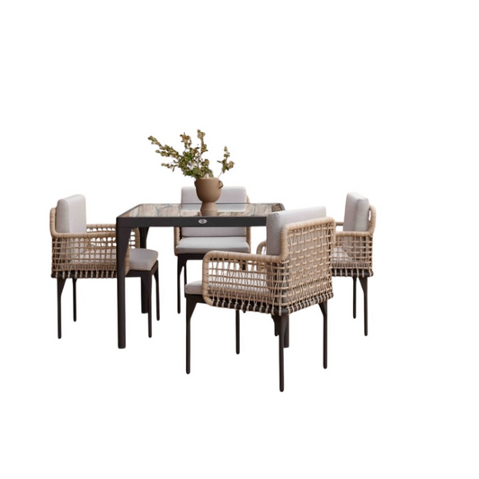 Western & Alaska 4 Seat Dining Set
