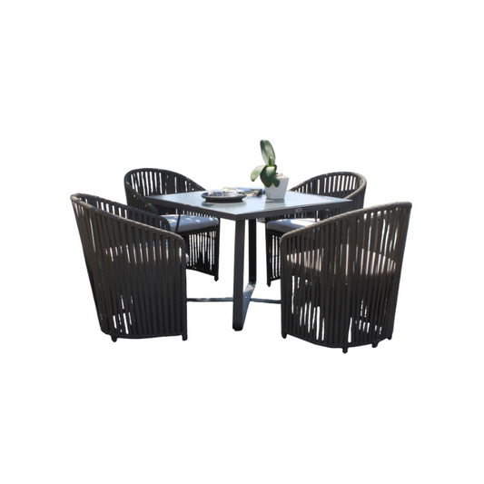 Horizon & Milano 4 Seat Dining Set