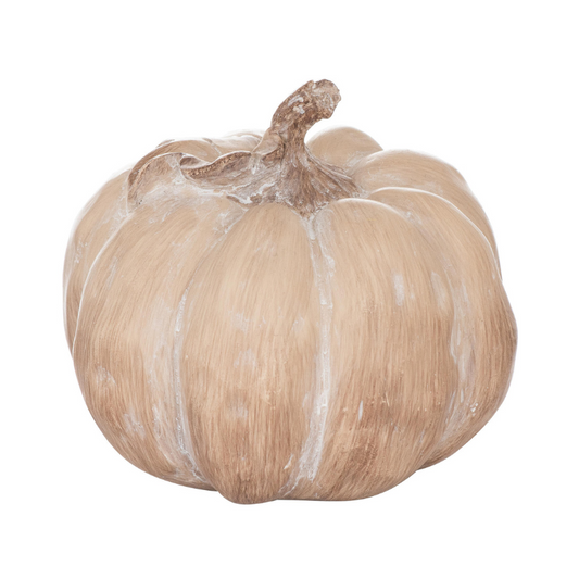 Set Of Three Carved Wood Effect Pumpkins - LuxmeLounge - [vendor_name]