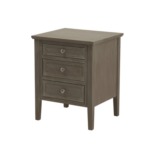 The Serene Collection Three Drawer Bedside Table - LuxmeLounge - [vendor_name]