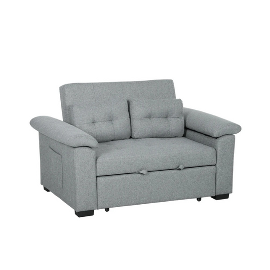 HOMCOM Pull Out Sofa Bed - LuxmeLounge - [vendor_name]