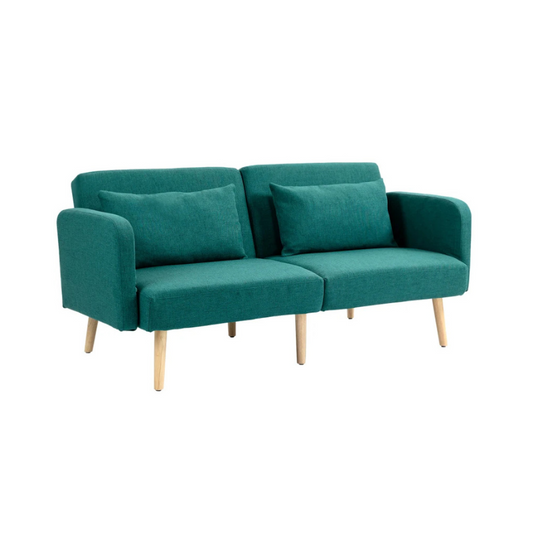 HOMCOM 2/3 Seater Sofa Bed - LuxmeLounge - [vendor_name]