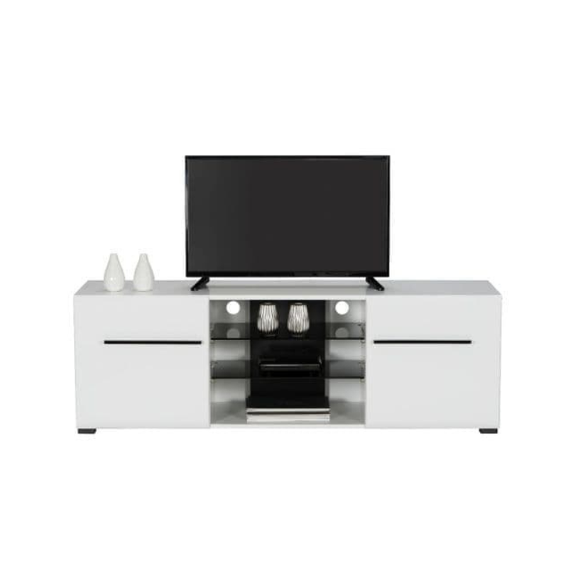 Modena White Large TV Cabinet - LuxmeLounge - [vendor_name]