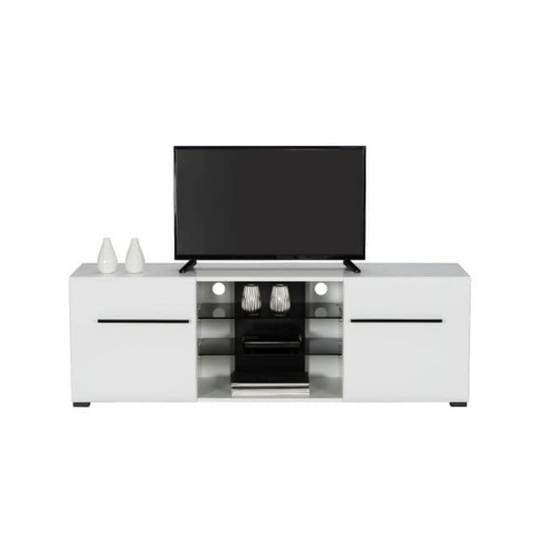 Modena White Large TV Cabinet - LuxmeLounge - [vendor_name]