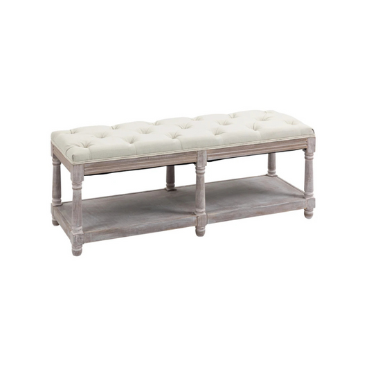 HOMCOM 2-Tier Bed End Bench