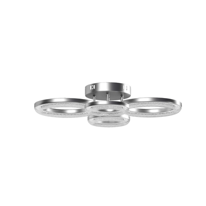 LUX LED Ceiling Light, Modern 4 Rings Ceiling Lamp with Wall Switch Control - LuxmeLounge - [vendor_name]