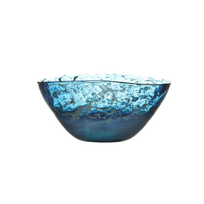 Voyage Maison Thalassa Hand-Blown Glass Bowl in Sapphire - LuxmeLounge - [vendor_name]
