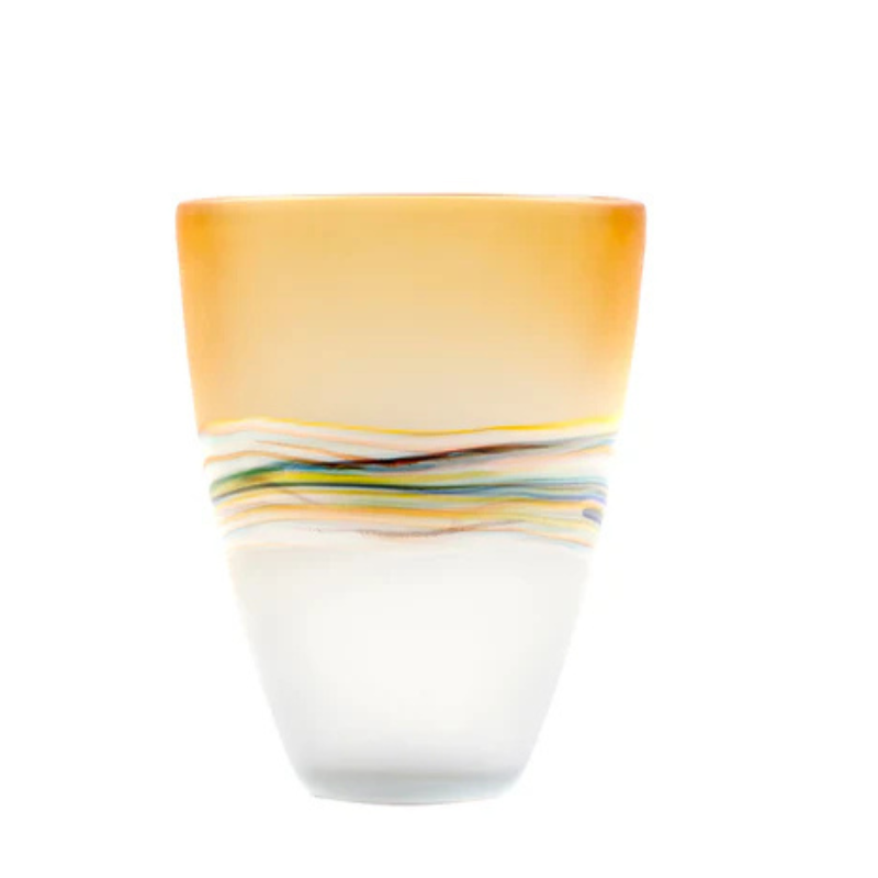 Voyage Maison Marcellus Frosted Vase in Citrine - LuxmeLounge - [vendor_name]