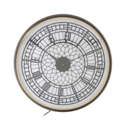 Premier Housewares Mateo Big Ben Inspired Wall Clock - LuxmeLounge - [vendor_name]