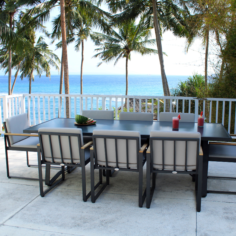 Skyline Design Taymar & Horizon 8 Seat Dining Set