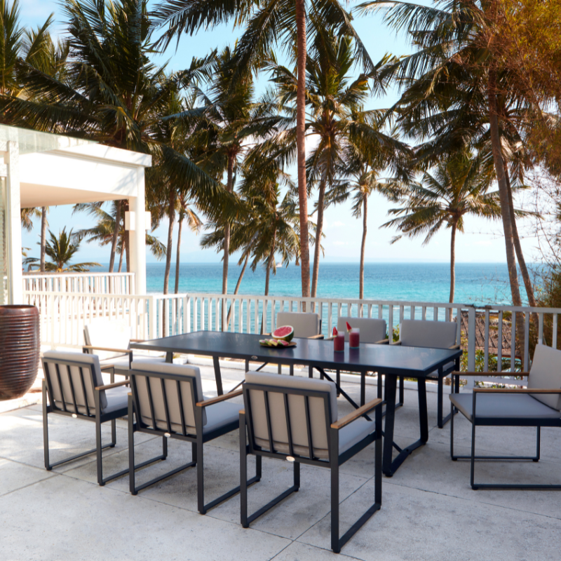 Skyline Design Taymar & Horizon 8 Seat Dining Set