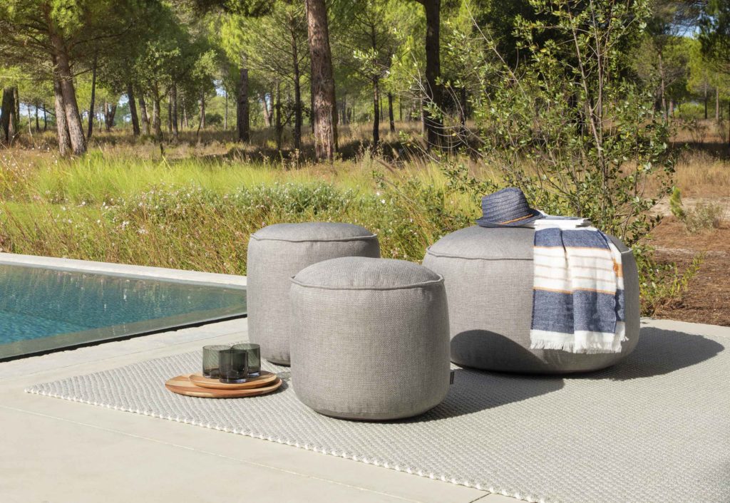 Bay Outdoor Pouffes By Jardinico