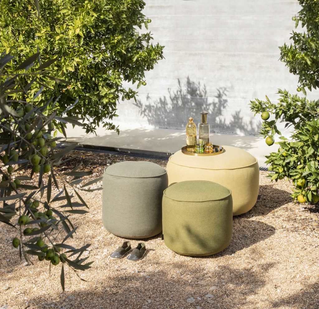 Bay Outdoor Pouffes By Jardinico