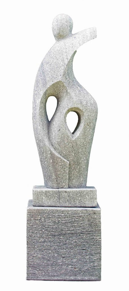 Welcome Sculpture & Plinth By Skyline Design