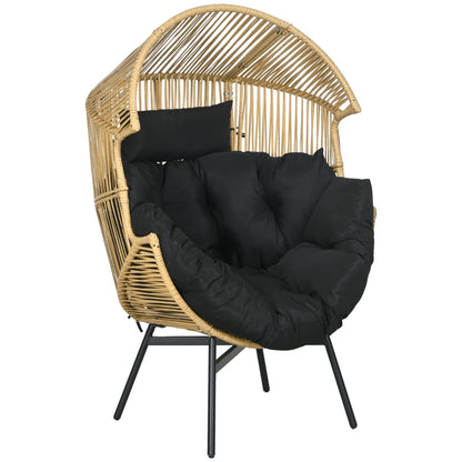Outsunny Rattan Egg Chair