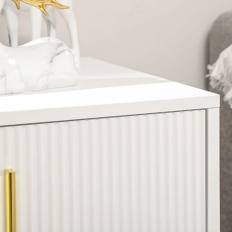 HOMCOM Elegant Chest of Three Drawers