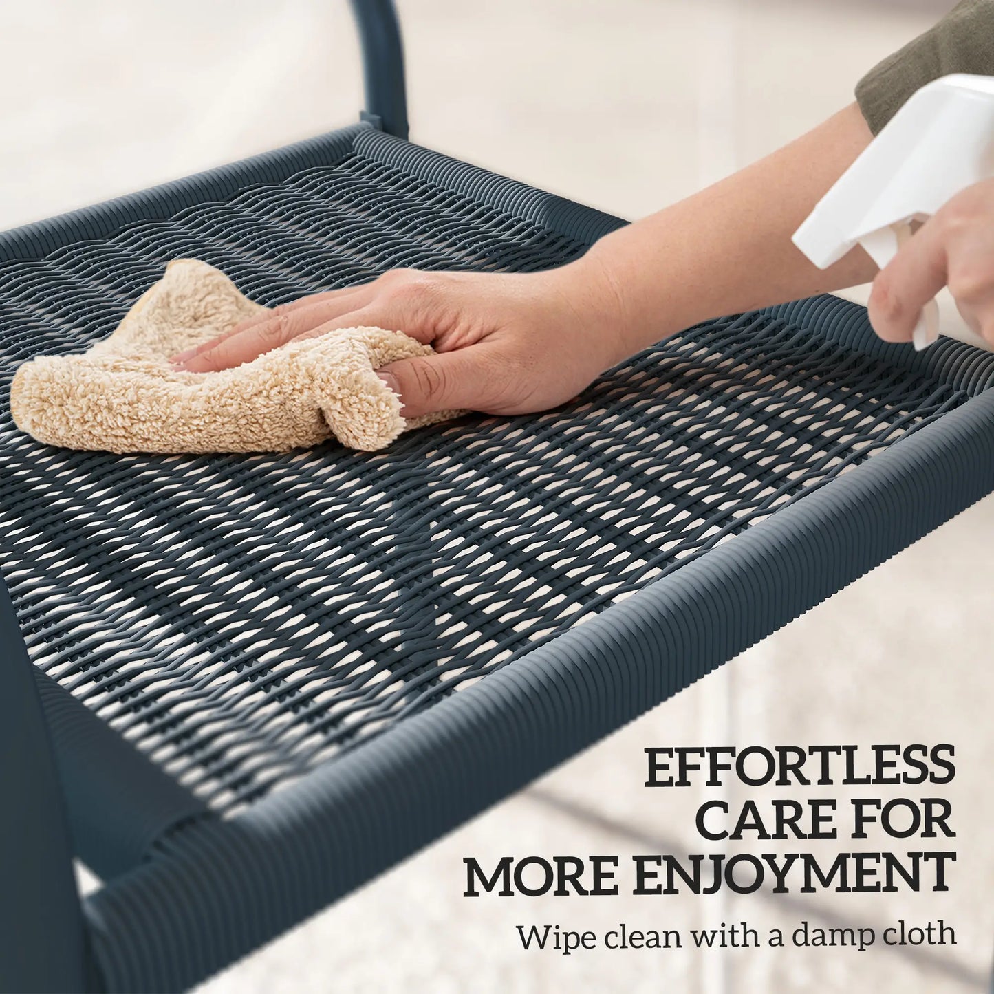 Outsunny Garden Chairs Set of 4