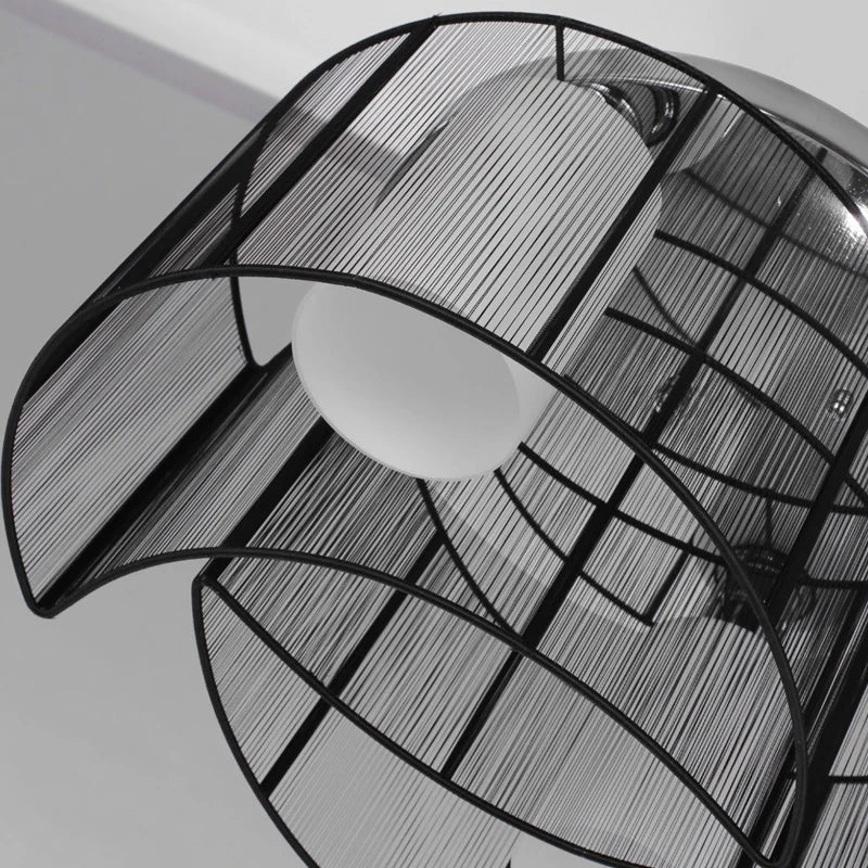 HOMCOM Nova Twin Shade Ceiling Light