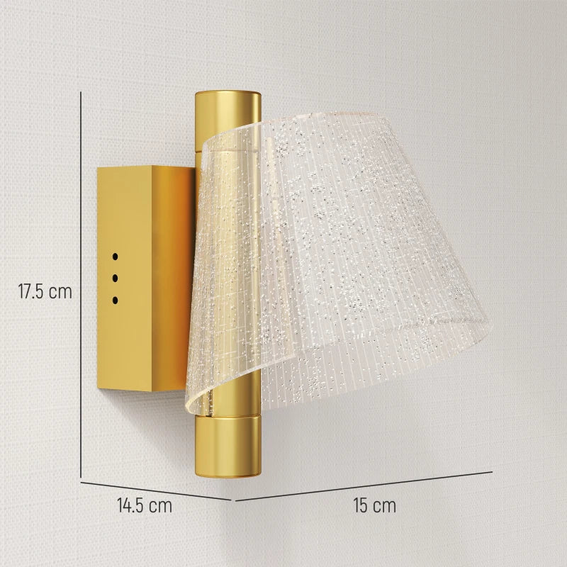 HOMCOM Led Wall Lamp 2 Pack