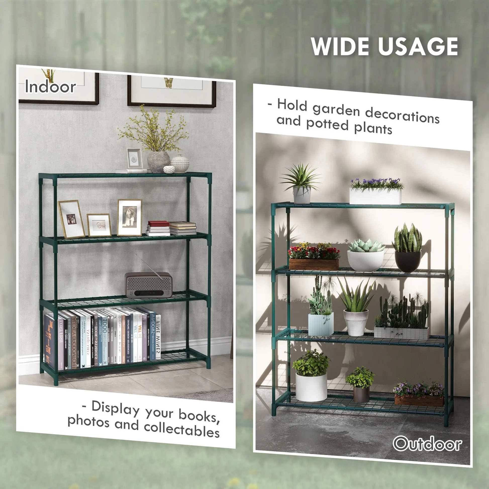 Outsunny Modern Plant Stand