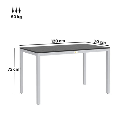 Outsunny Garden Table for 4-6