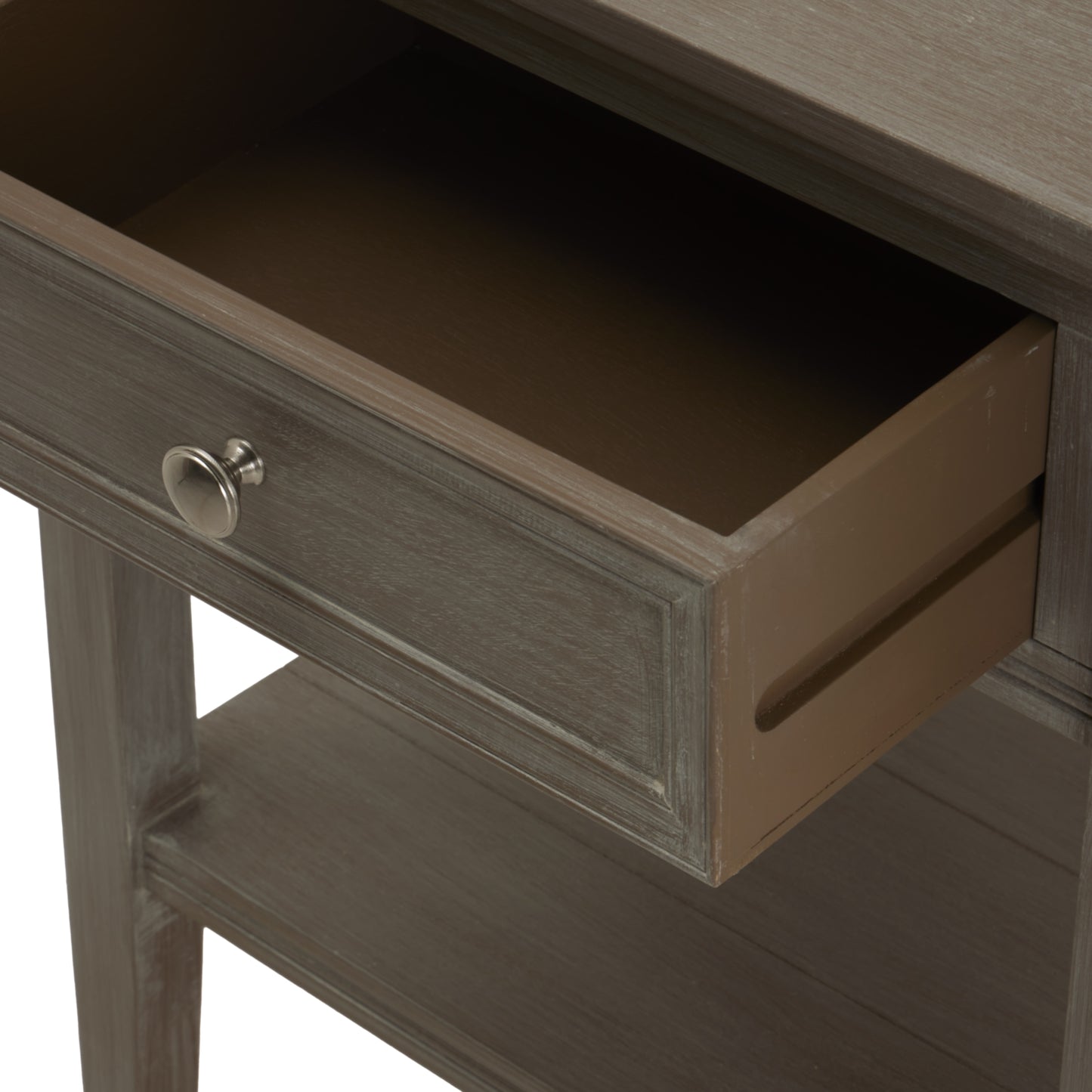 The Serene Collection One Drawer Side Table - LuxmeLounge