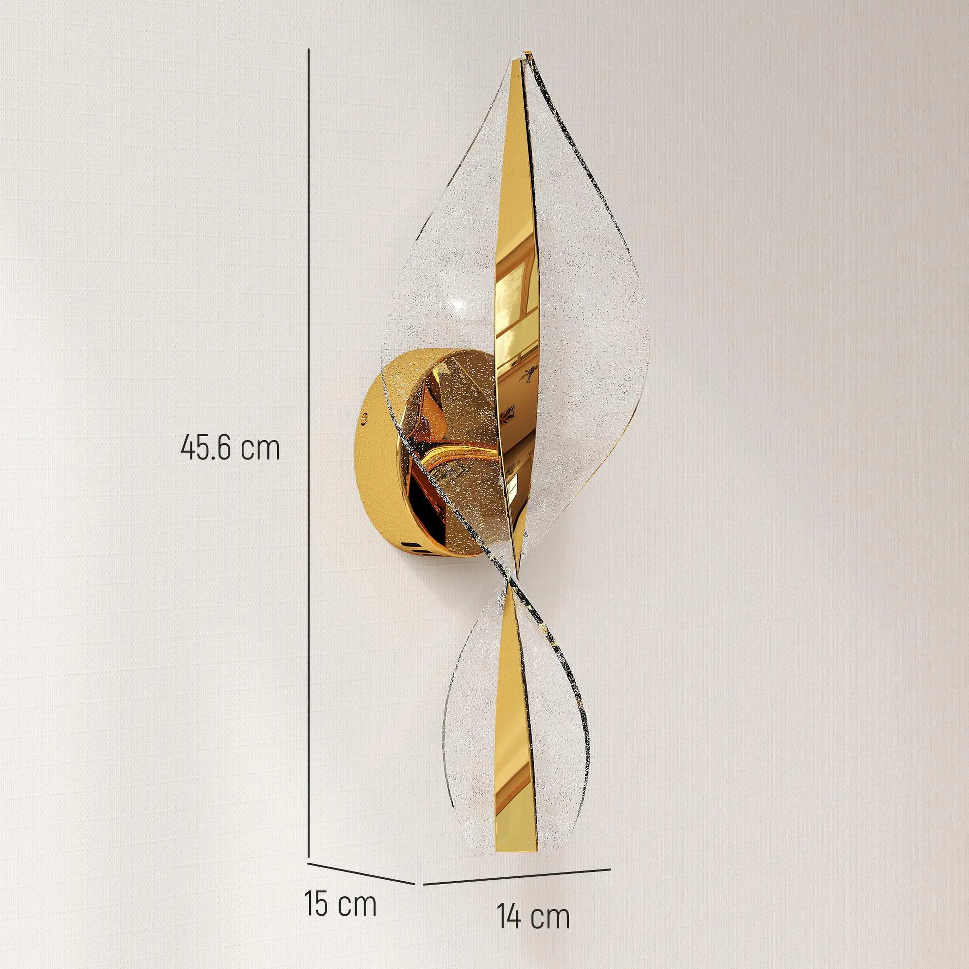 HOMCOM Led Wall Lamp 2 Pack