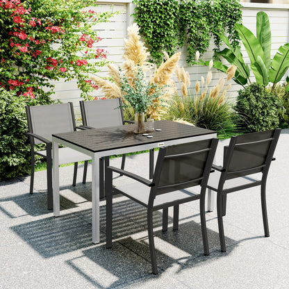 Outsunny Garden Table for 4-6