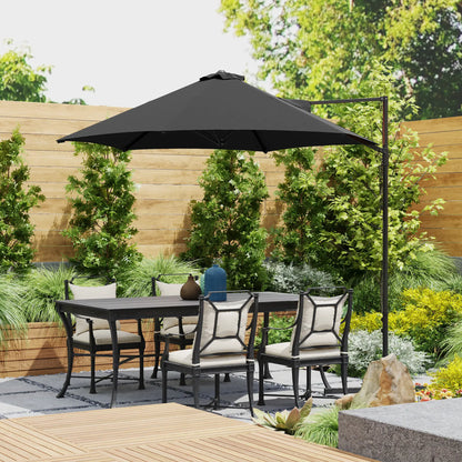 Outsunny 2.5m Rotating Cantilever Parasol - LuxmeLounge - [vendor_name]