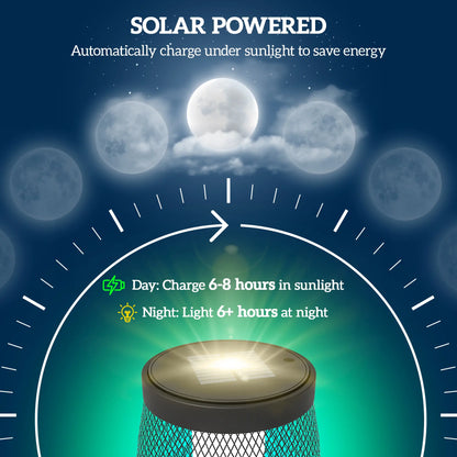 Outsunny Garden Solar Lamp