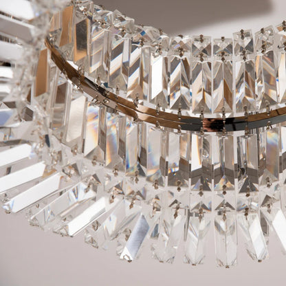 HOMCOM Luna Crystal Droplet Ceiling Light