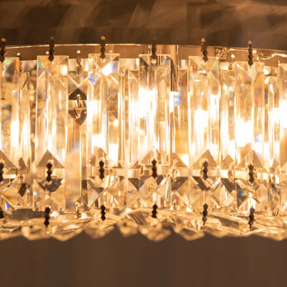 HOMCOM Luna Crystal Droplet Ceiling Light