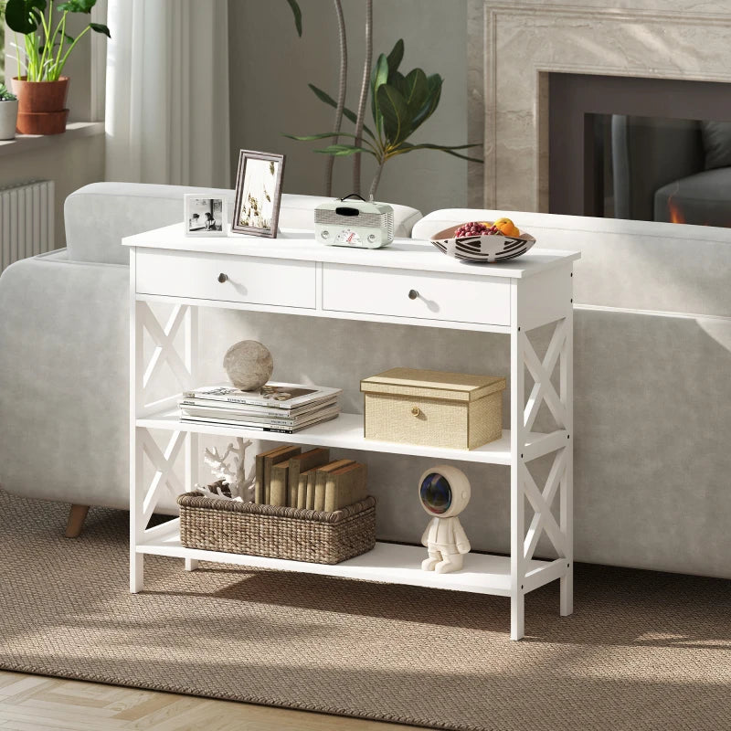 HOMCOM Console Table
